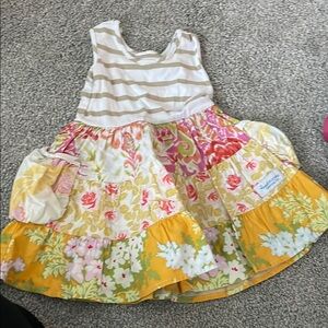 Floral Multicolor Kids Dress